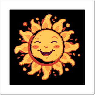 cute sun Posters and Art